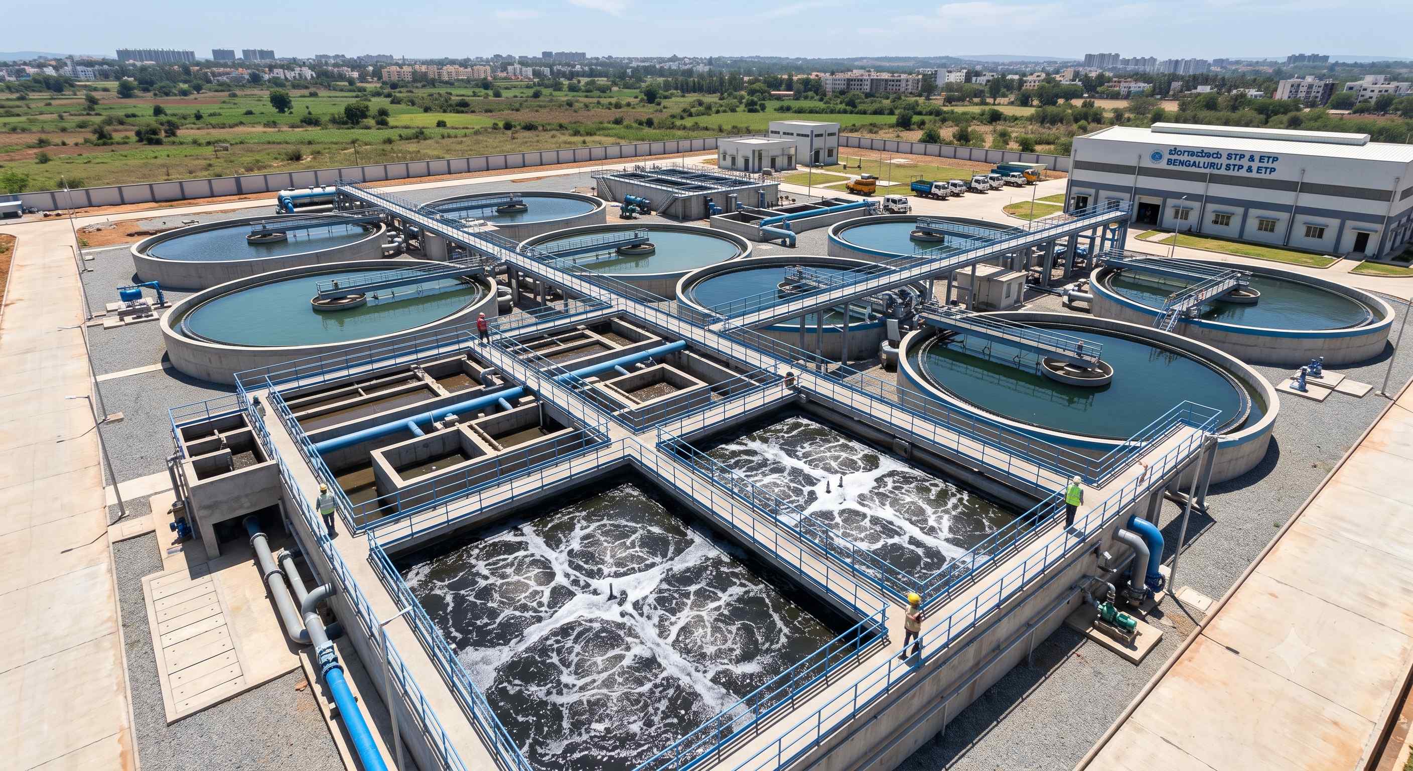 Aqualus Sewage & Effluent Treatment for Large Homes in Hyderabad project